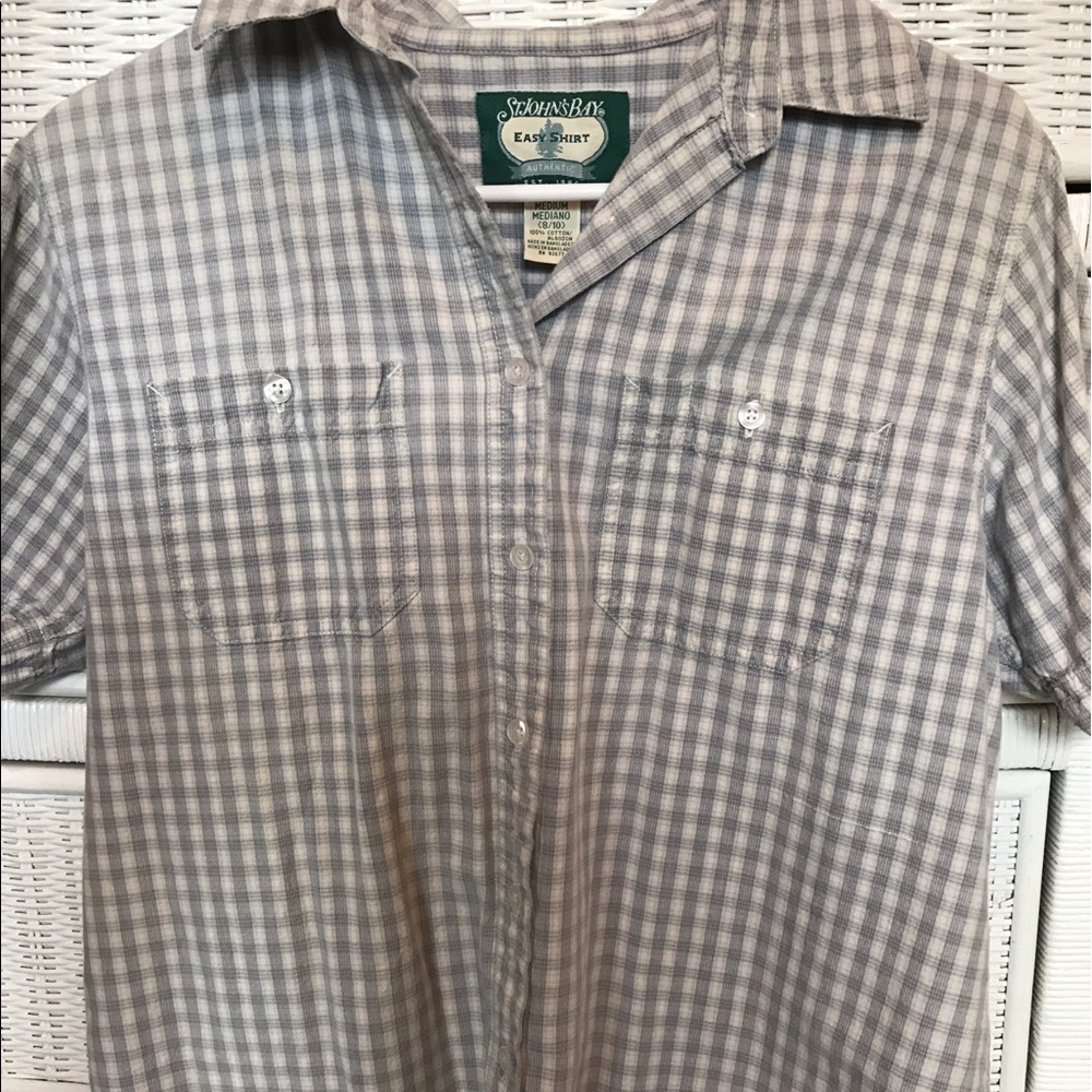 St. John's Bay button-up blouse