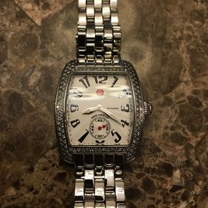 Michele Watch Urban Mini with Diamond Bezel