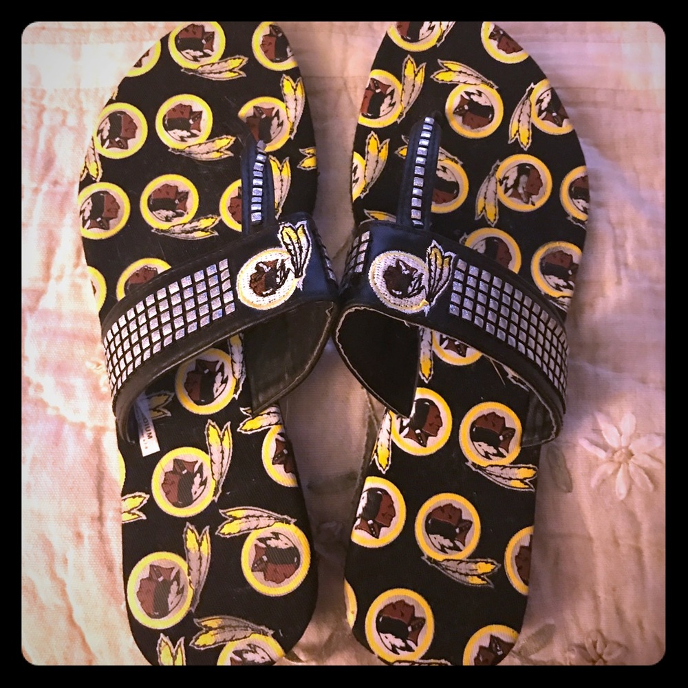 Redskins Flip Flops