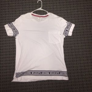 U of A Wildcats Victoria secret pink tshirt