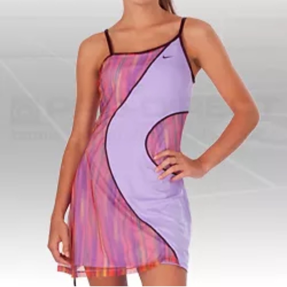 Rare Nike Multi Color Tennis Dress