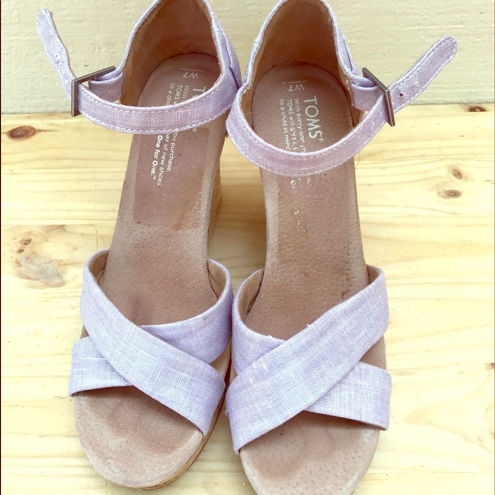 Toms Espadrille Wedges