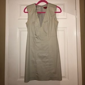 Hugo Boss sheath tan dress