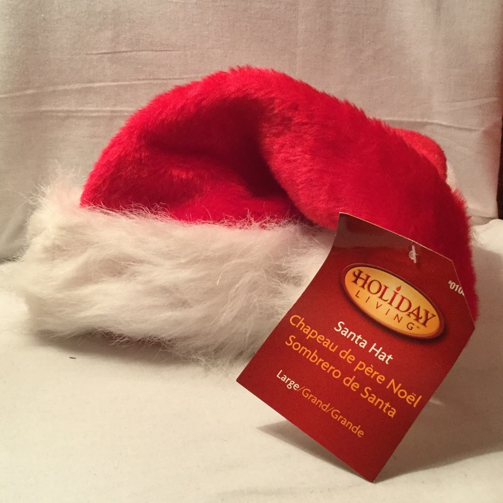 Traditional Santa hat size large