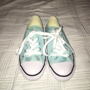 🔴SALE🔴 Mint/Light Teal Converses