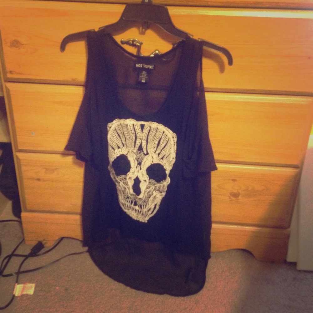 Sheer Skeleton Top