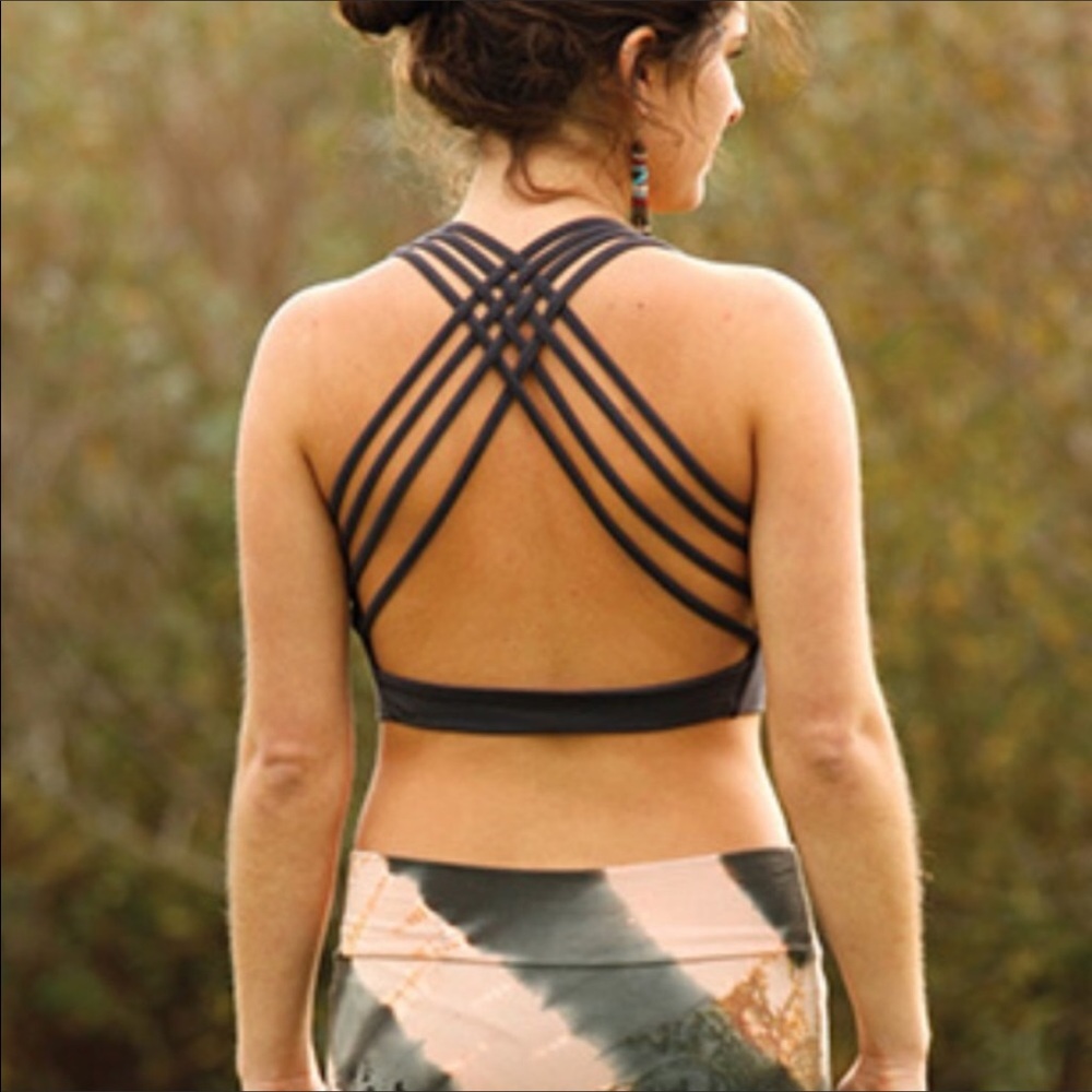 Jeweled Colored Tie Dye Bralettes - Picture 6 of 8