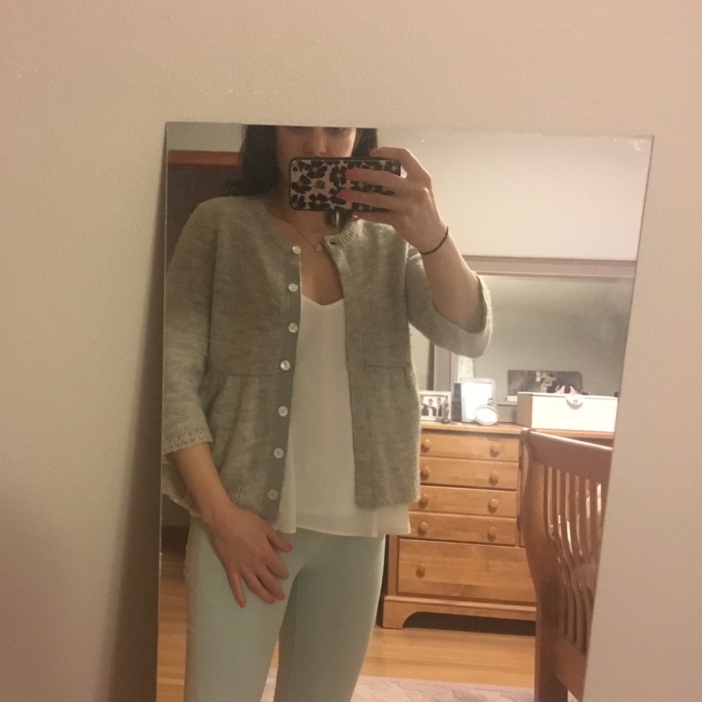 Wool Luck brand 3/4 sleeve sweater