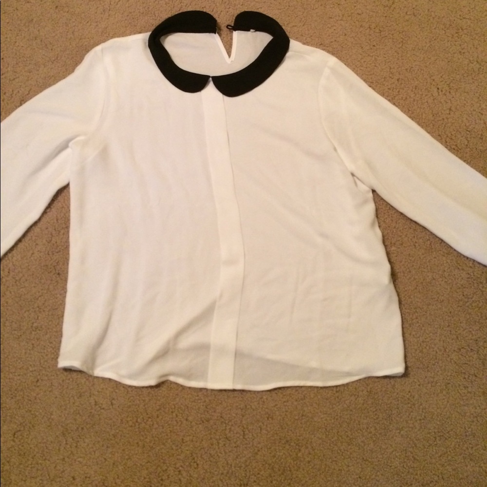 Peter Pan collar shirt