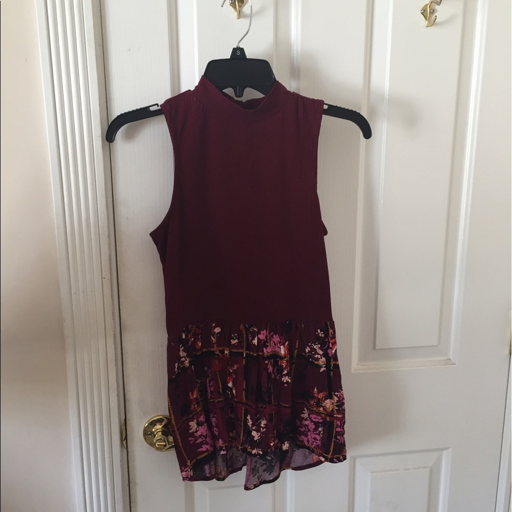 floral tank top - Picture 2 of 5