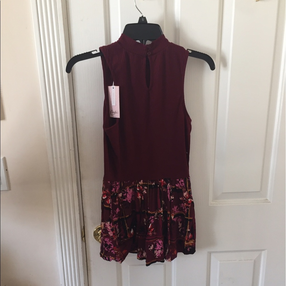 floral tank top - Picture 3 of 5