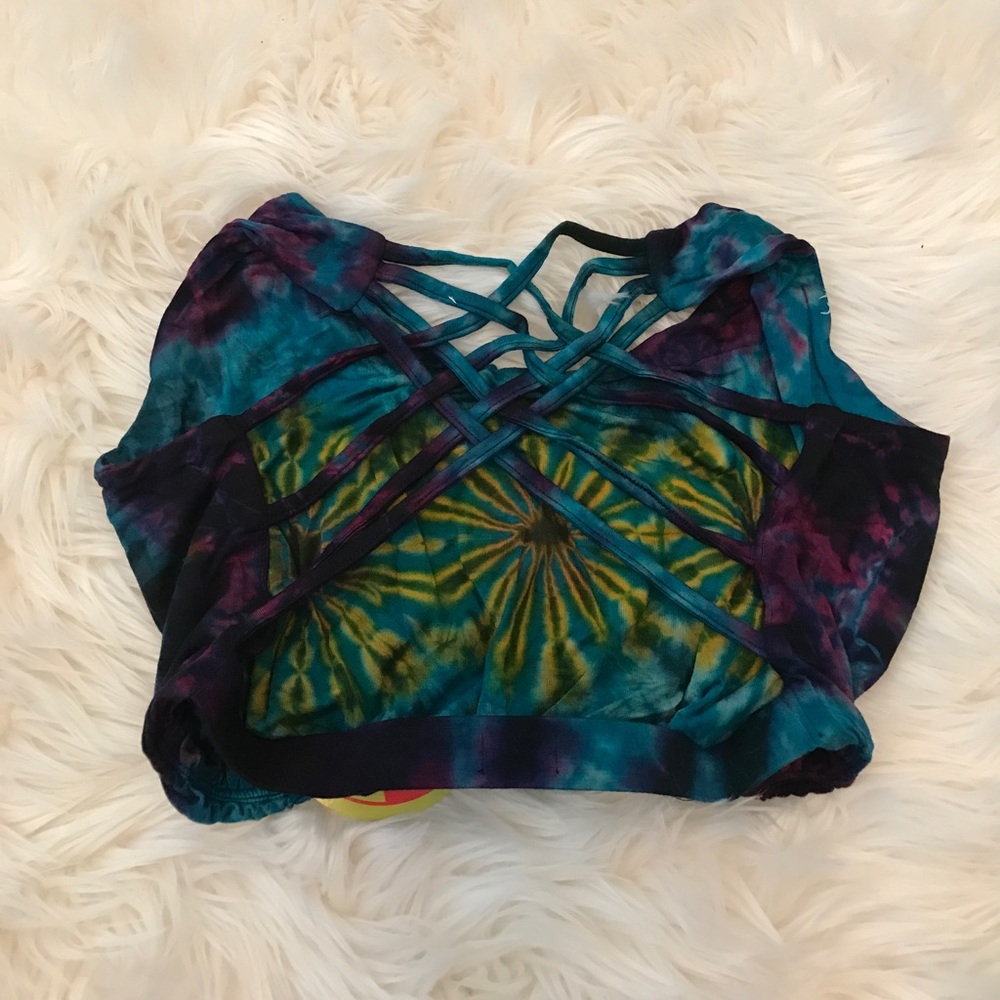 💕Final Sale💕Jeweled Color Bralette - Picture 3 of 3