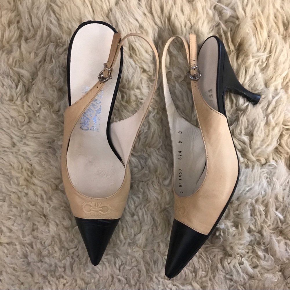 Ferragamo Kitten Heels