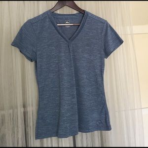 REI Blue Heathered Tee