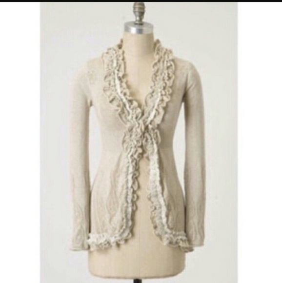 Anthropologie Sweaters - Anthropologie Guinevere Curlytop Cardigan