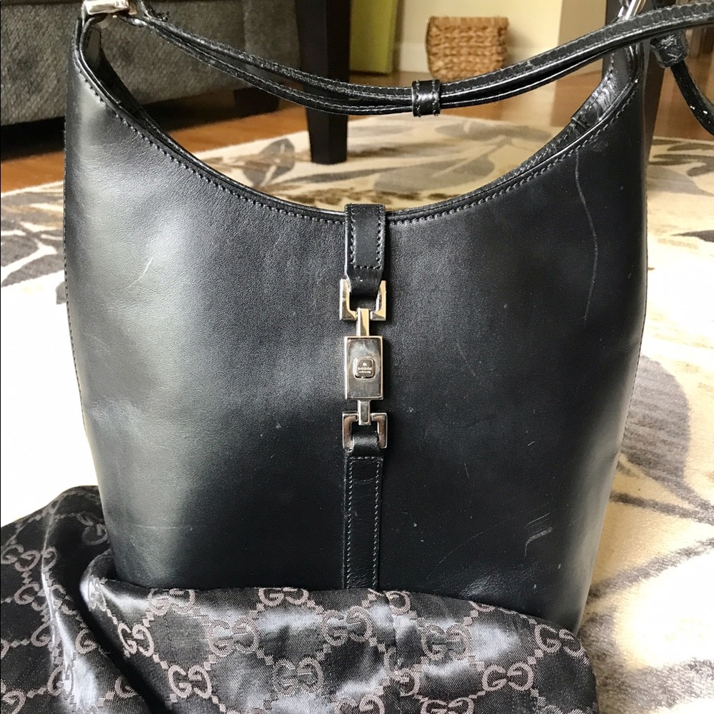 Black authentic Gucci purse