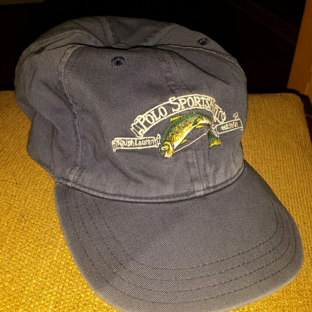Rare Polo Sport Trout Hat