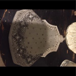 A vintage silver small clutch/purse