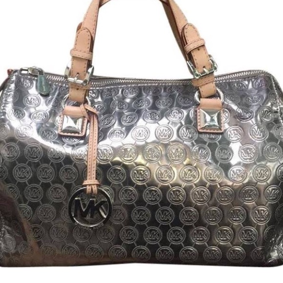 Mk silver large satchel - Picture 1 of 3