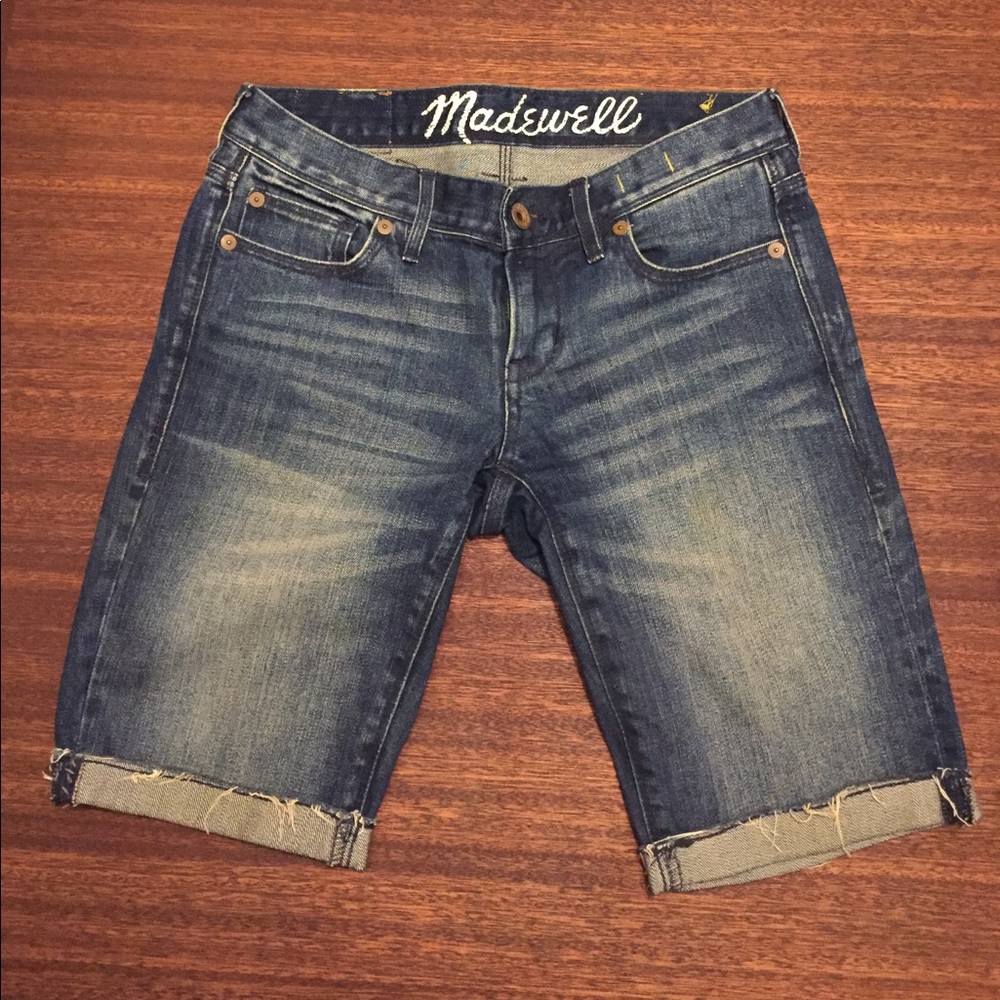 Madewell denim bermuda boyshorts