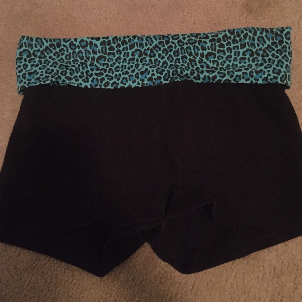 PINK yoga shorts