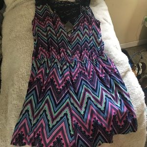 Rue 21 printed romper