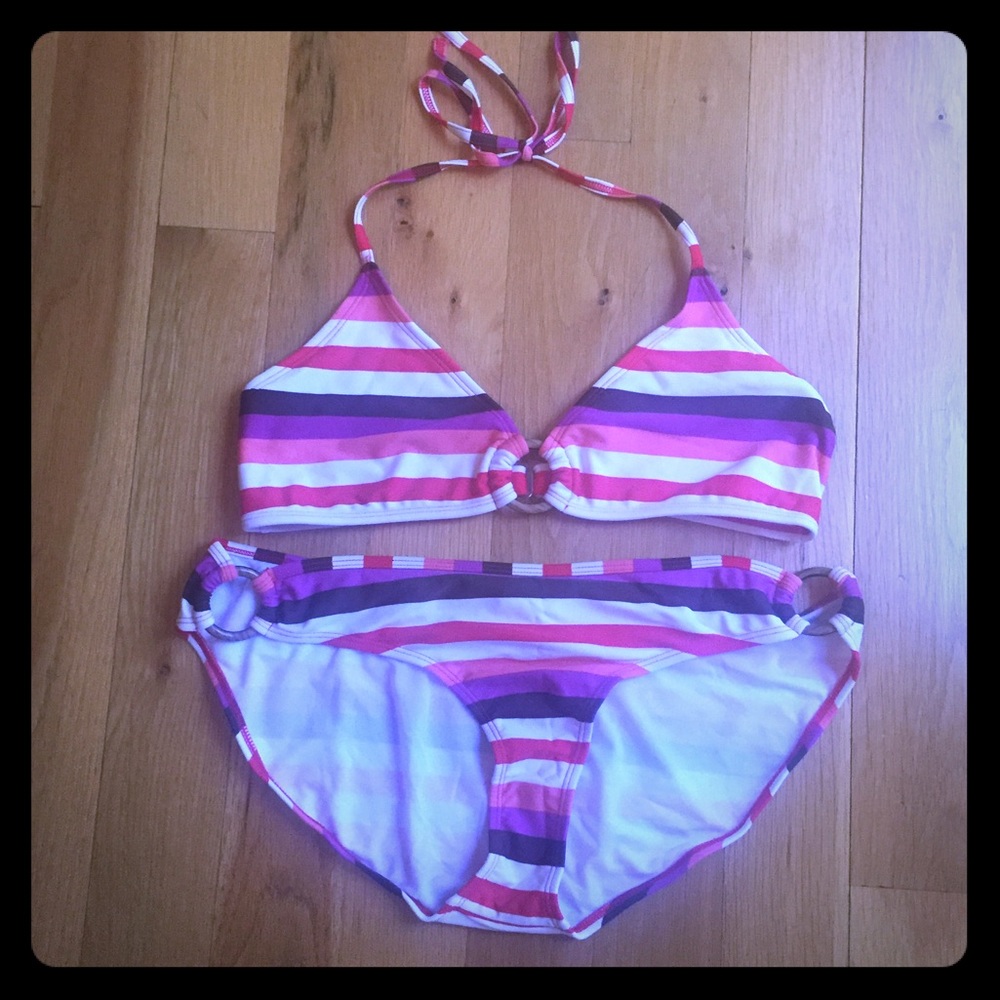 EUC stripped bikini