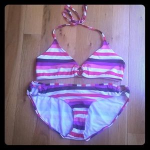 EUC stripped bikini
