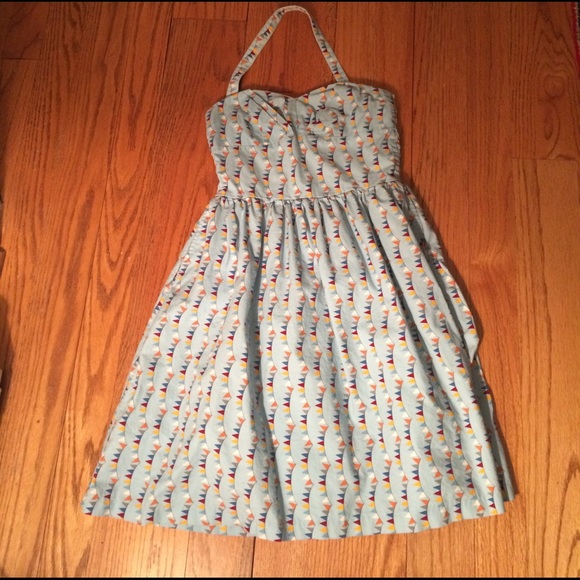 Modcloth Wave Your Pennant Dress (Bea and Dot) - Picture 2 of 3