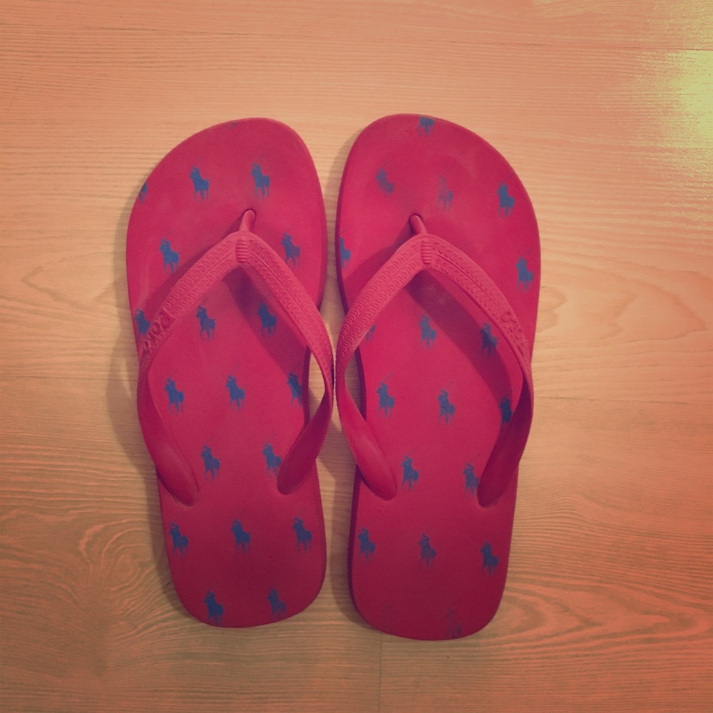 Ralph Lauren Polo Flip Flips