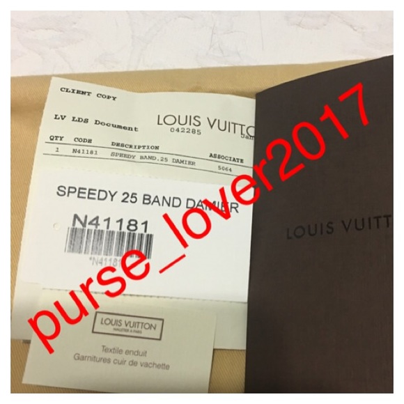 Authentic Louis Vuitton Speedy 25 Bandouliere - Picture 8 of 8