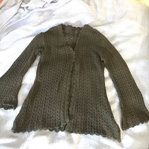 Crocheted Adorable  Cardigan