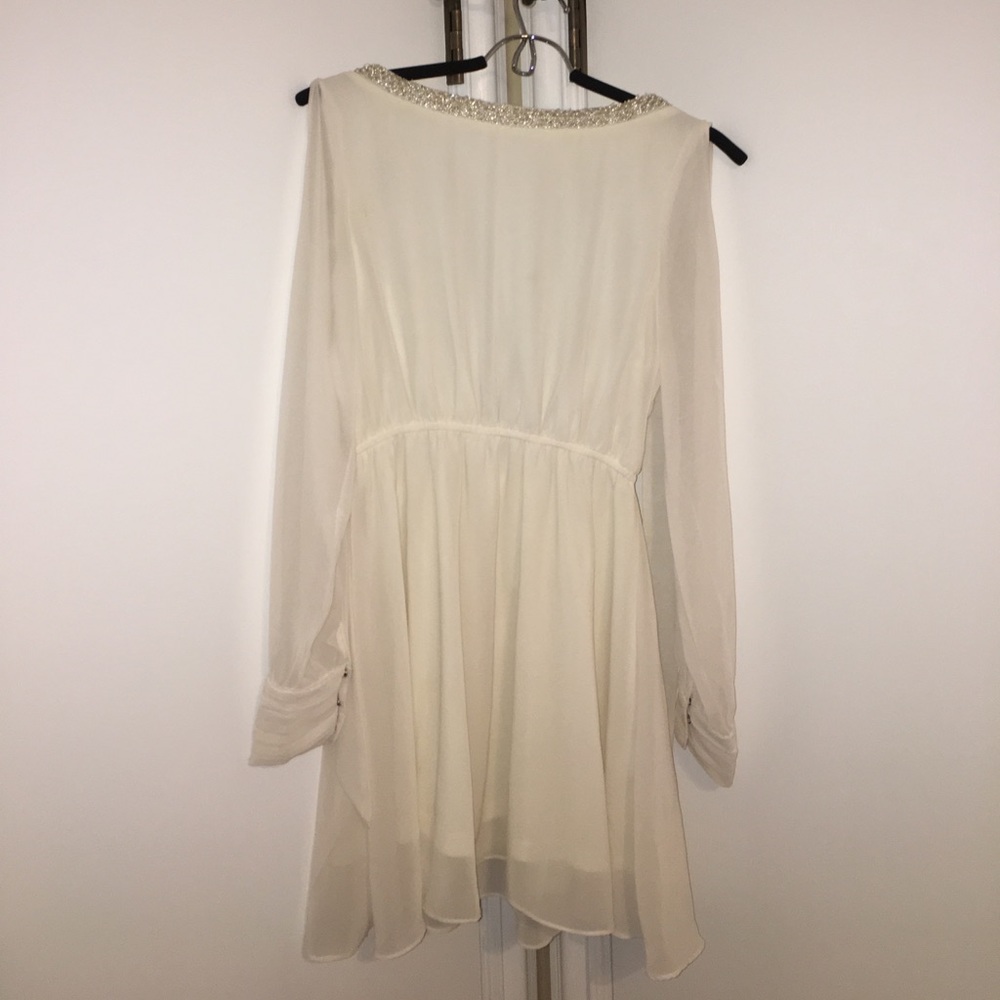 White Beaded Dress