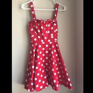 Retro Polka Dot Dress