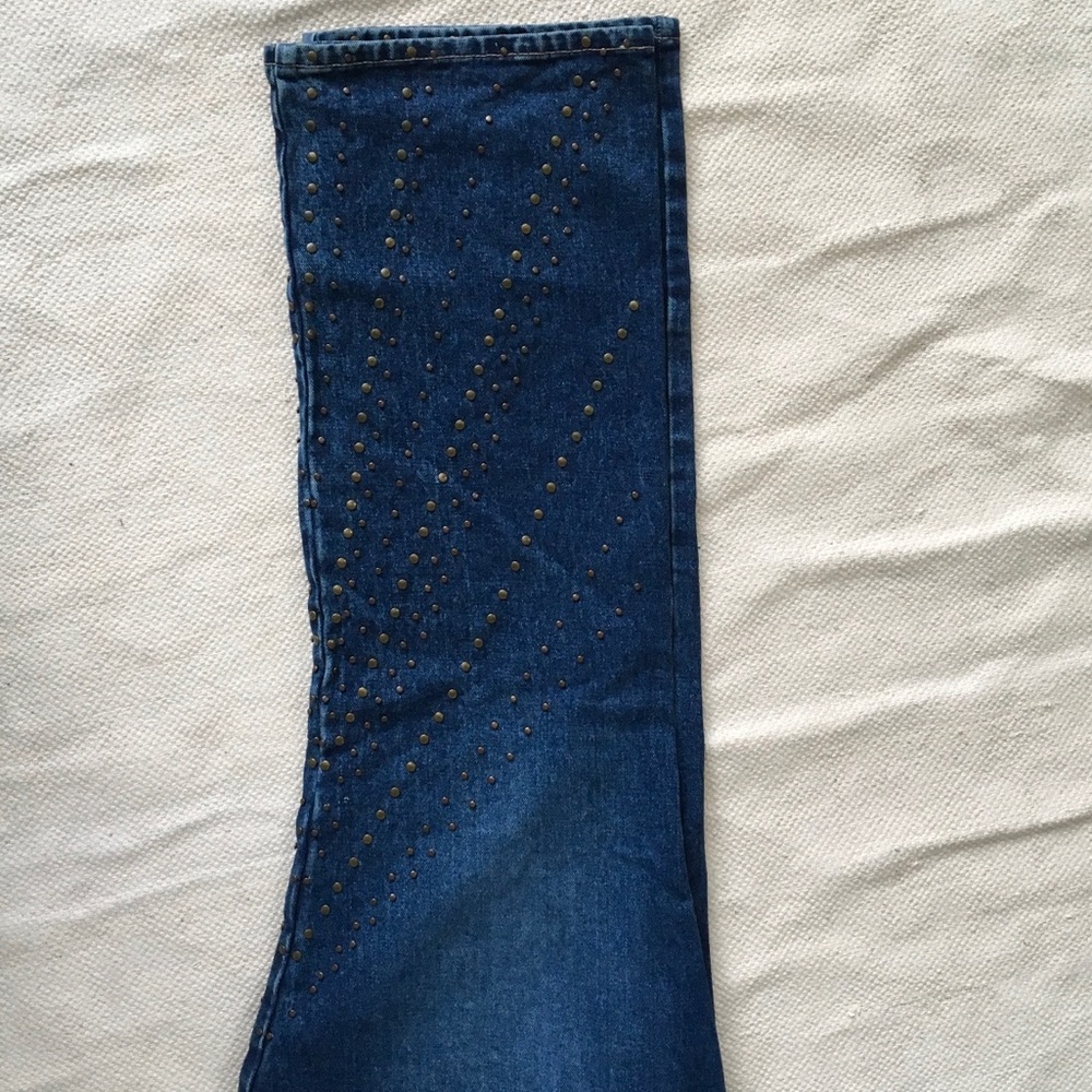 Studded (Ant. brass) Jeans by Venezia in 14 - Picture 2 of 6