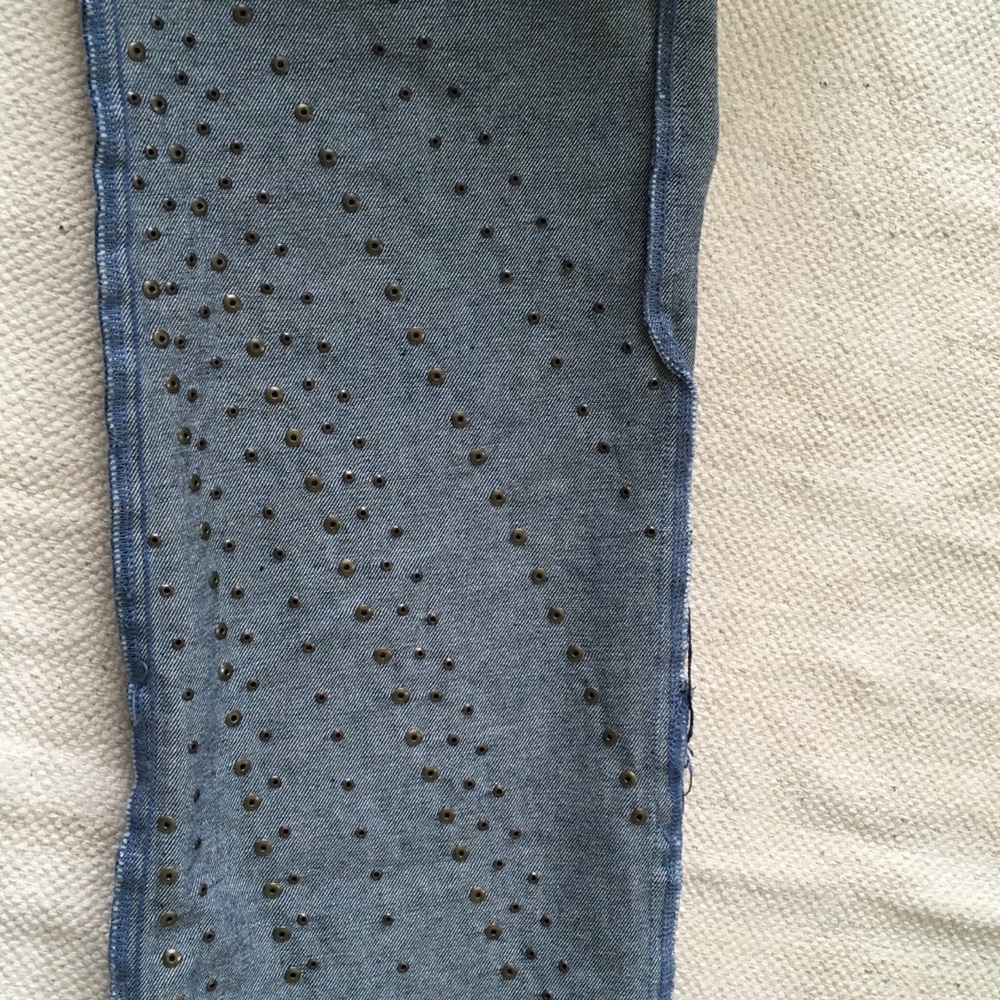Studded (Ant. brass) Jeans by Venezia in 14 - Picture 6 of 6