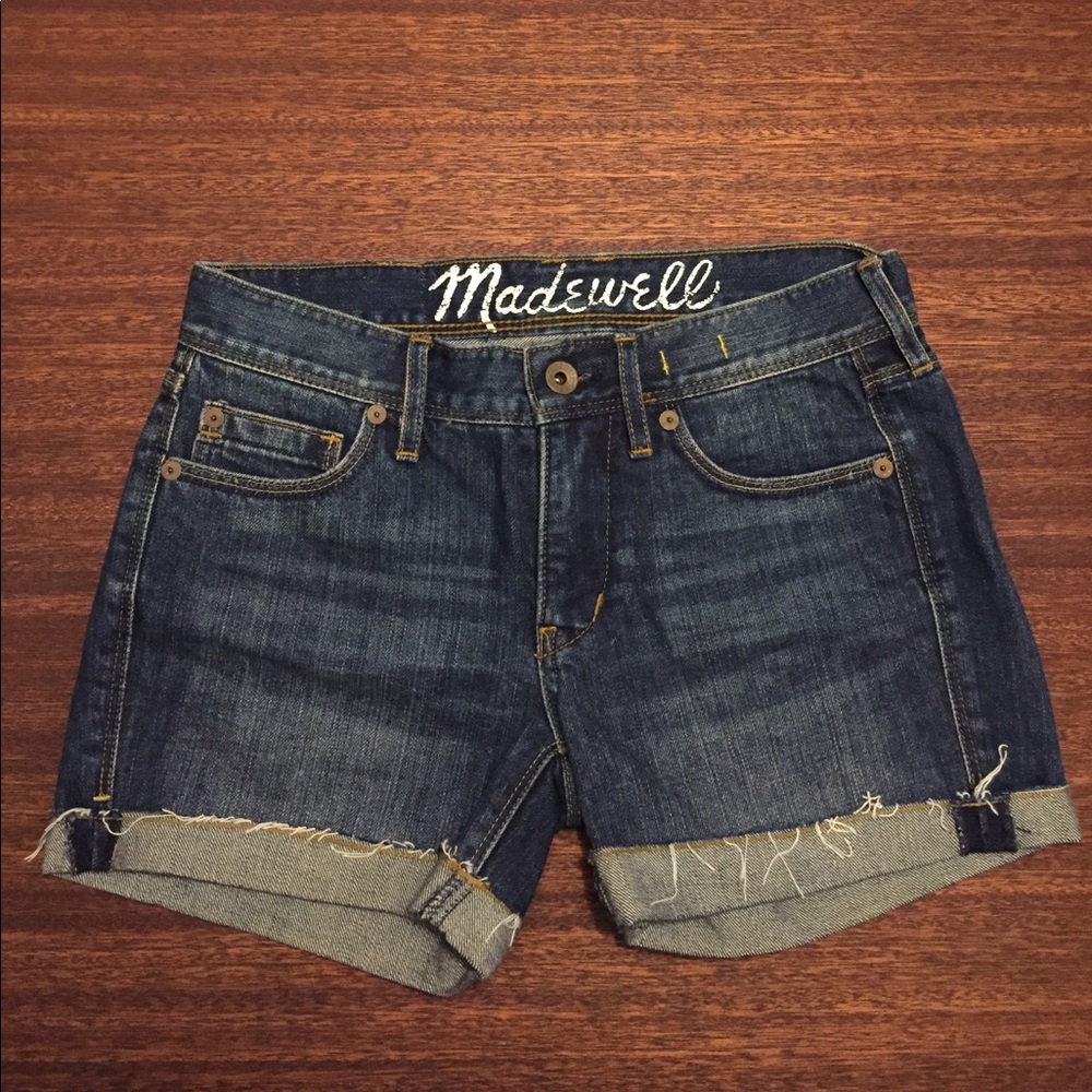 Madewell 100% cotton denim boyshorts