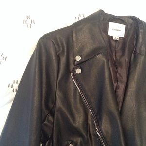 Faux Leather Jacket