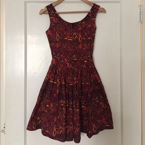 Nooworks fit and flare dress w pockets!