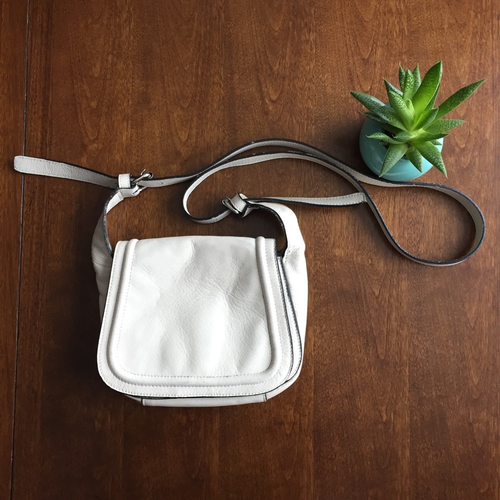 Zara basic leather crossbody