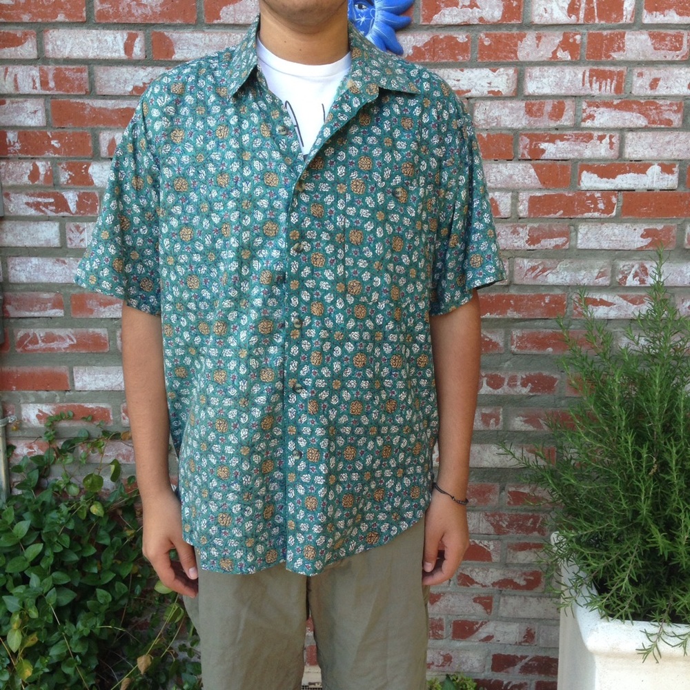 Patterned Button up