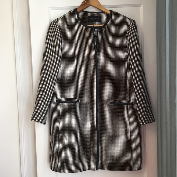 Ann Taylor Tweed Topper Coat - Picture 3 of 6