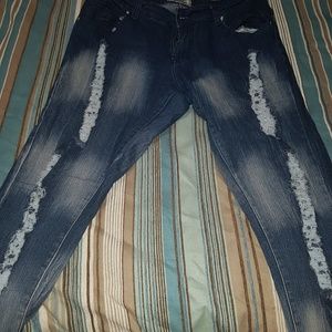 Distressed Jeans