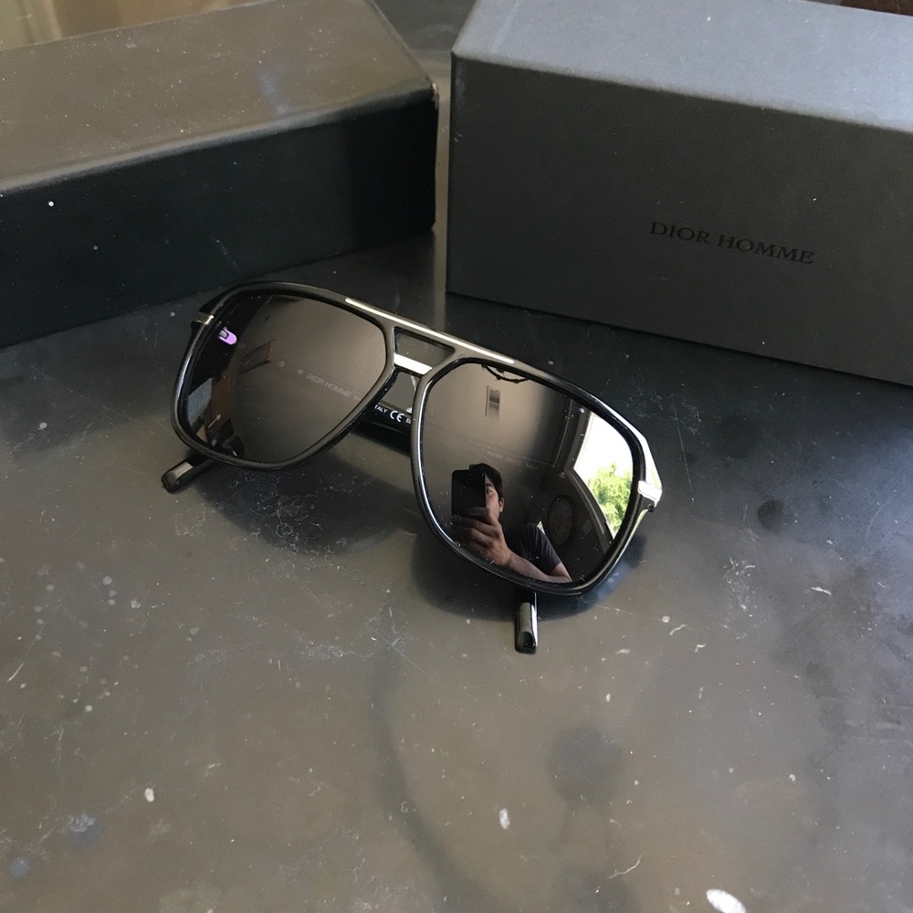 Dior Homme BLACK Tie Sunglassses