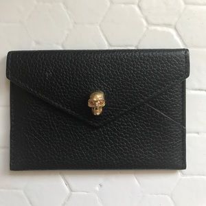 Alexander McQueen Iconic Skull card holder