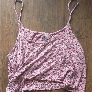 Floral crop top