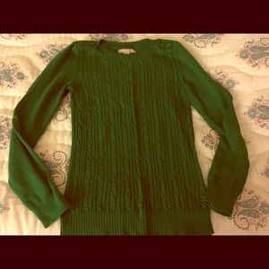 Banana Republic Green Sweater XS