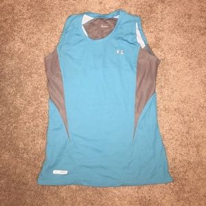 Under armour mesh women's workout top