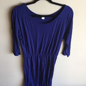 Old Navy Dark Blue Maxi Dress