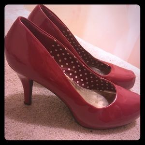 Rampage red pumps! So cute!